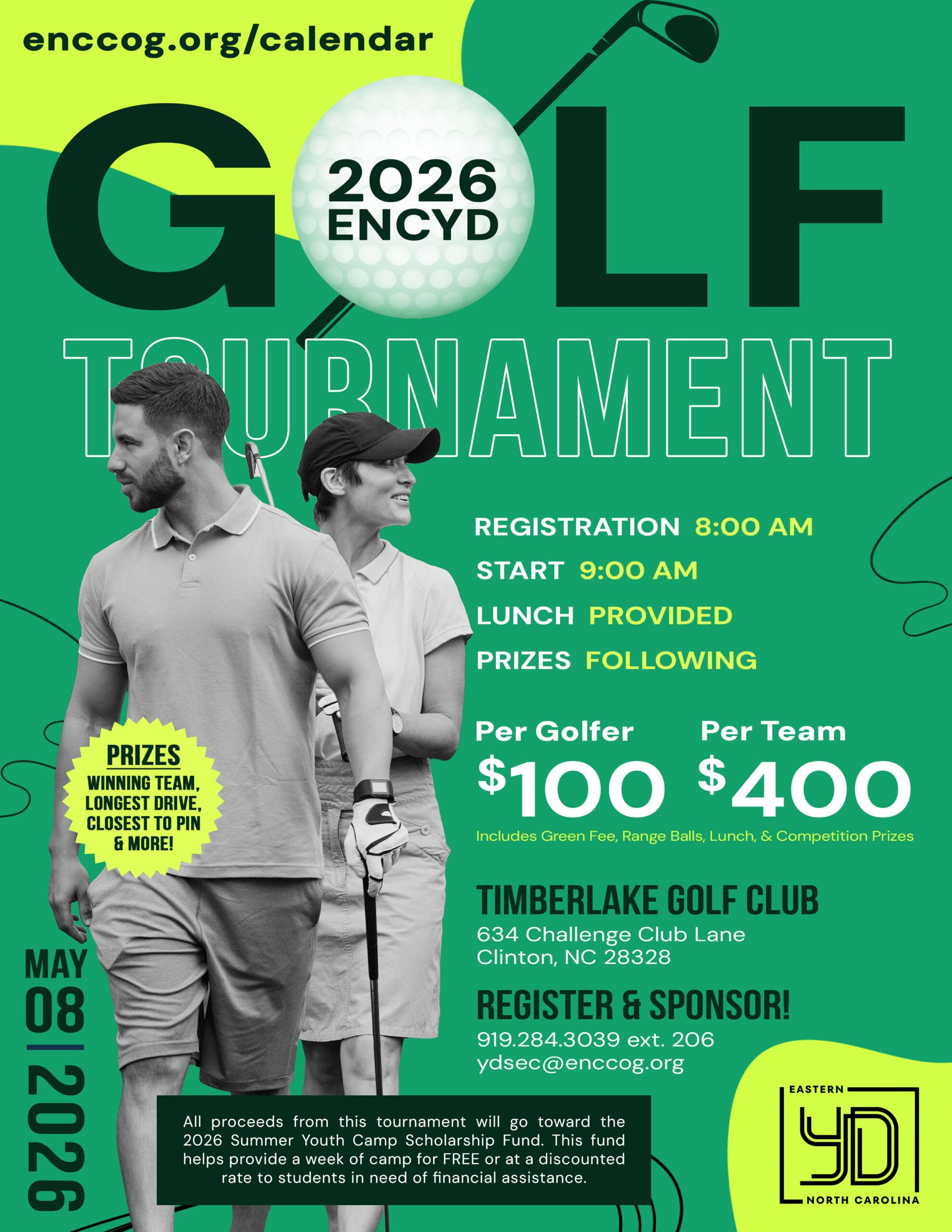 2026 ENCYD Golf Tournament @ Timberlake Golf Club